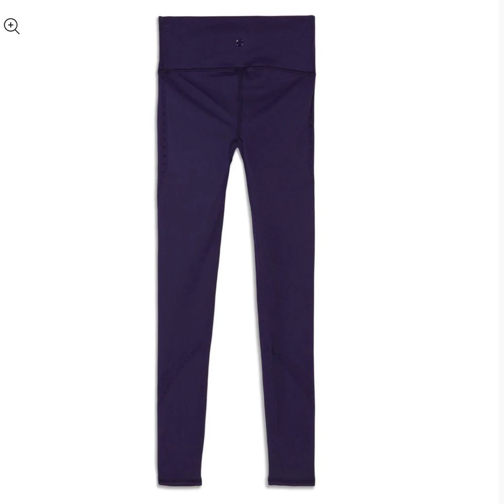 Lululemon Leggings Size Small Plum Color Mesh